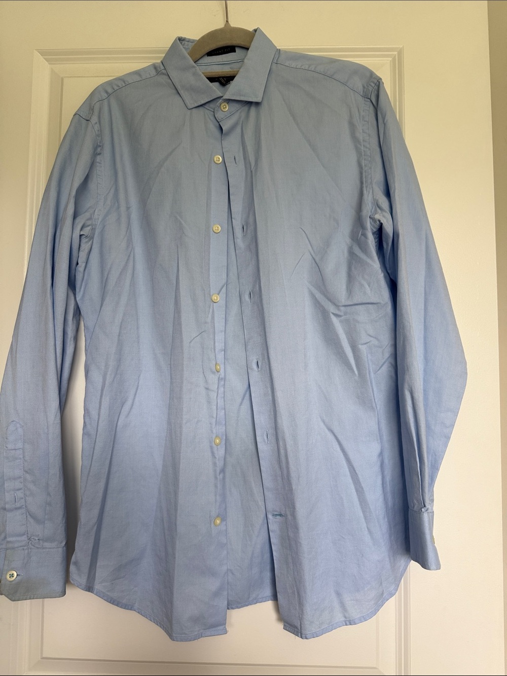 Banana Republic Light Blue Men's Dress Shirt